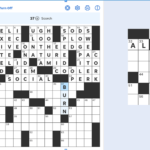 What radar calls moldy crossword clue