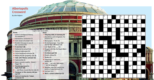metro cryptic crossword